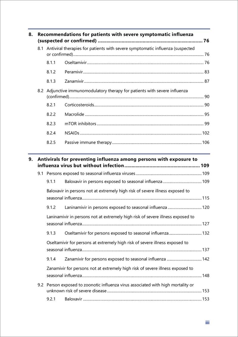 《WHO世界卫生组织_2024年流感临床实践指南报告_英文版_》 - 第8页预览图