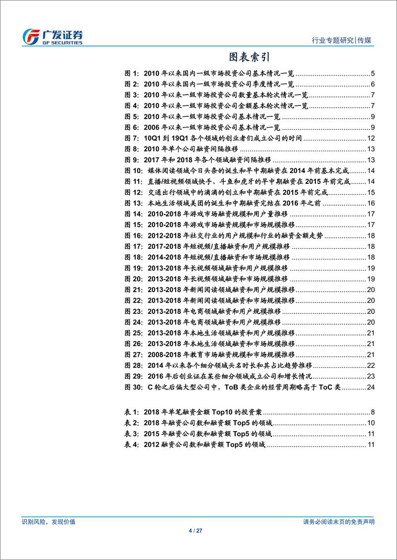 《传媒行业：广视点互联网逐渐成熟，但创业者永远年轻-20190630-广发证券-27页》 - 第5页预览图