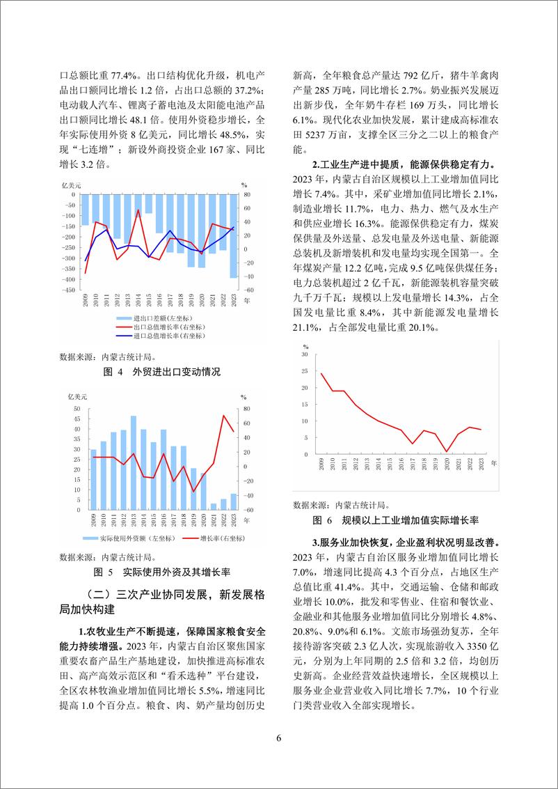 《内蒙古自治区金融运行报告_2024_》 - 第6页预览图