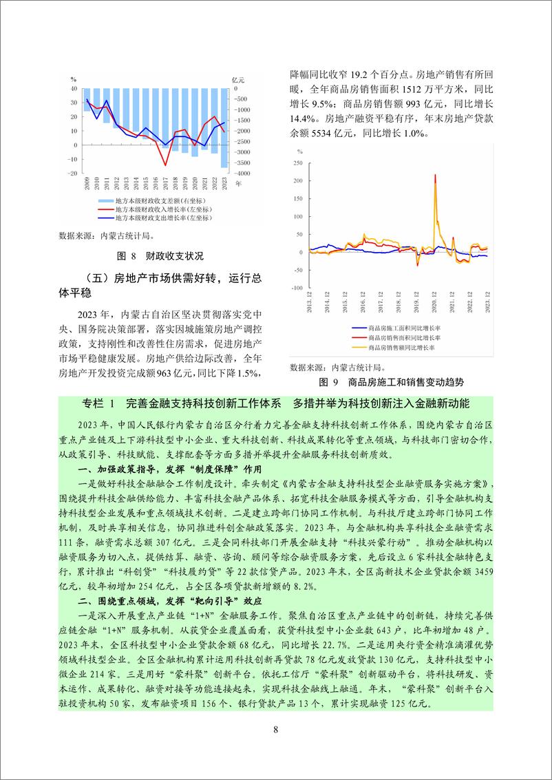 《内蒙古自治区金融运行报告_2024_》 - 第8页预览图