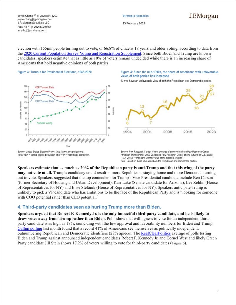 《JPMorgan Econ  FI-2024 US Election Watch Too early to make assumptions on the ...-106506940》 - 第3页预览图