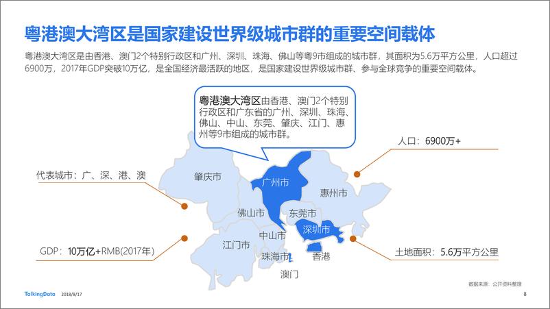 《TalkingData-粤港澳大湾区人口流动分析洞察报1534500478442》 - 第8页预览图