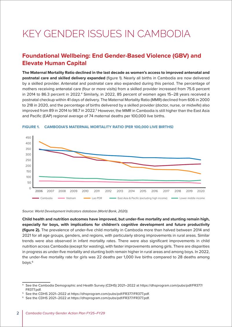 《世界银行-柬埔寨-国家性别行动计划FY25-FY29（英）-2024.10-32页》 - 第8页预览图