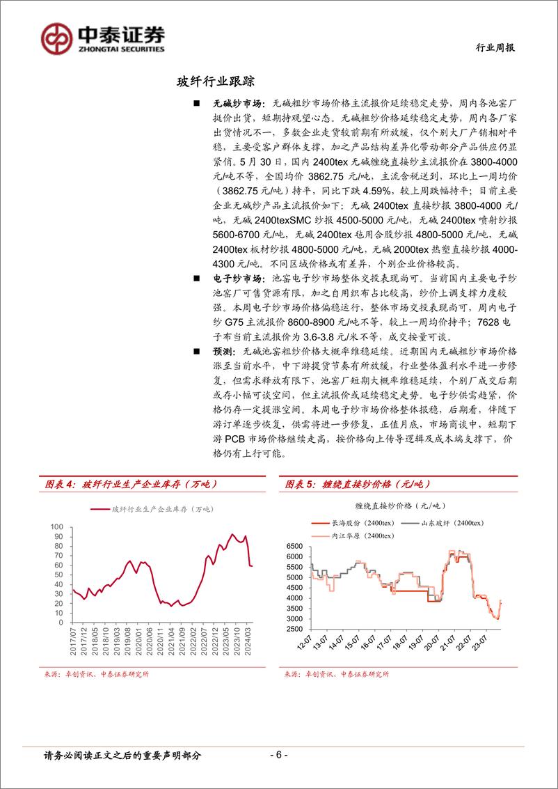 《建筑材料行业：沪广深限购限贷相继落地；5月百强房企销售环比微增-240602-中泰证券-19页》 - 第6页预览图