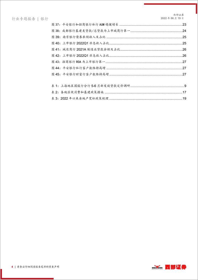 《银行行业专题报告：如何看待下半年银行板块的投资价值？-20220619-西部证券-29页》 - 第5页预览图