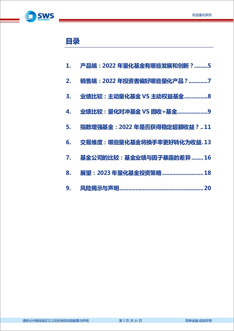 《公募量化权益基金：2022年度回顾与2023年度策略展望-20230118-申万宏源-21页》 - 第3页预览图