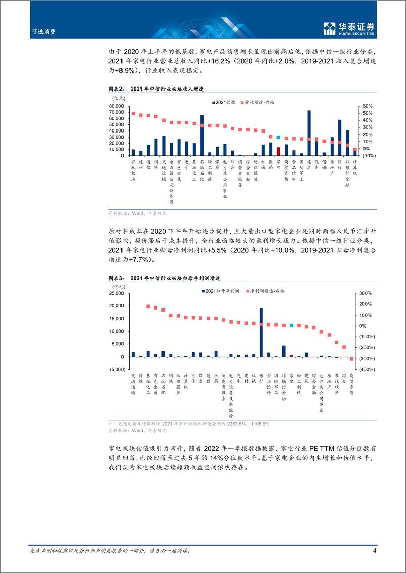 《家用电器行业：把握稳增长主线，家电吸引力提升-20220505-华泰证券-26页》 - 第5页预览图