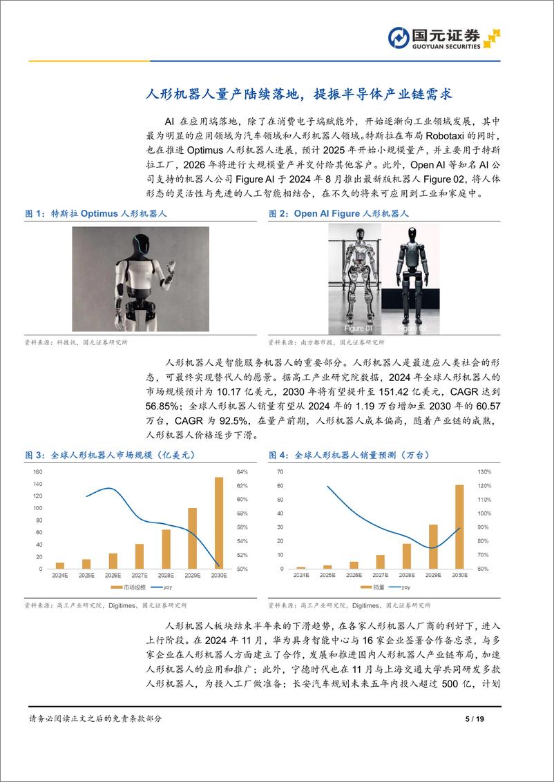 《半导体行业人形机器人篇：半导体需求攀升，人形机器人驱动行业新拐点-国元证券-241231-19页》 - 第5页预览图