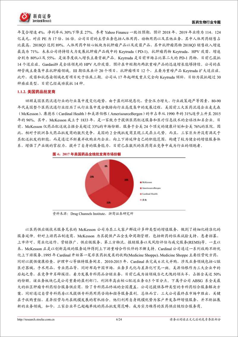 《医药生物行业海外医药政策分析专题：中美药品体系与医保体系分析对比-20190228-浙商证券-24页》 - 第7页预览图