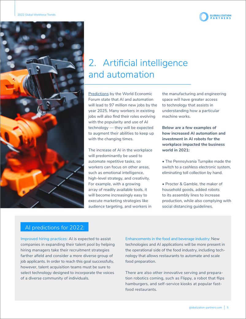 《2022全球劳动力趋势 -12页》 - 第6页预览图