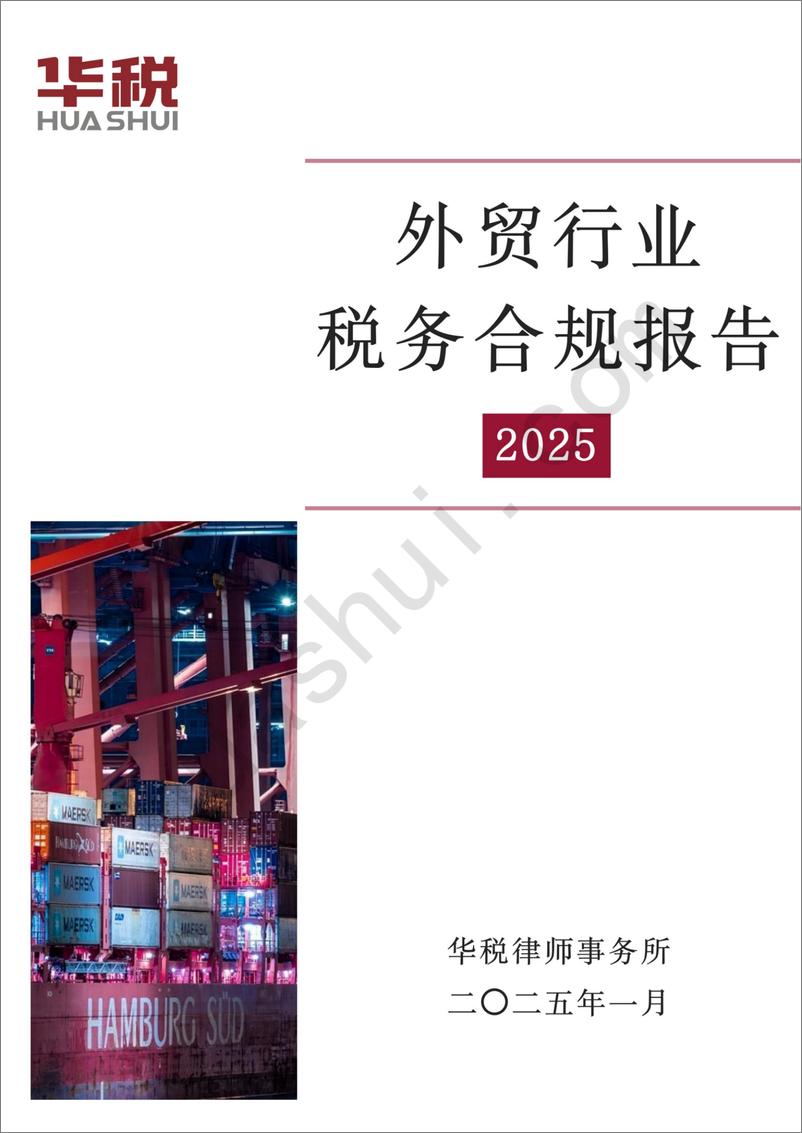 《外贸行业税务合规报告_2025_》 - 第1页预览图