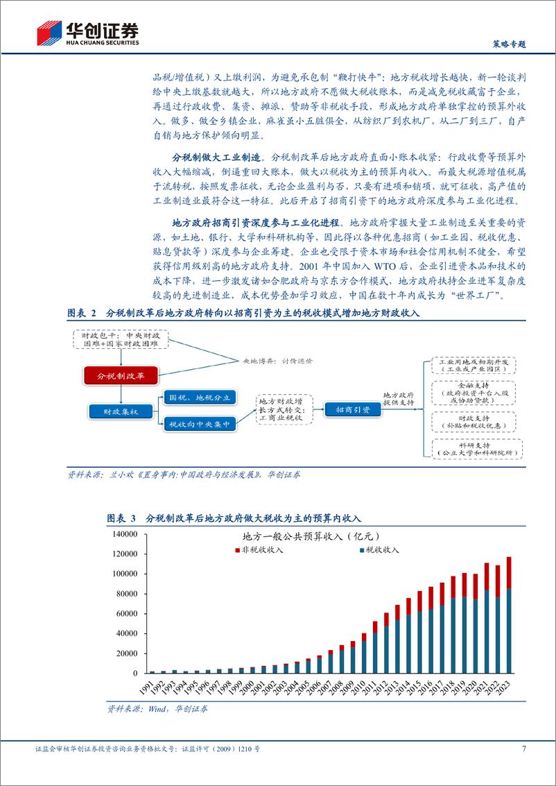 《【策略专题】三中全会系列3-账本：地方政府视角下的三中财税改革-240717-华创证券-19页》 - 第7页预览图