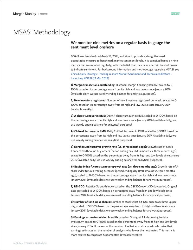 《Morgan Stanley-China Equity Strategy A-Share Sentiment Range Bound ahead o...-109175137》 - 第3页预览图