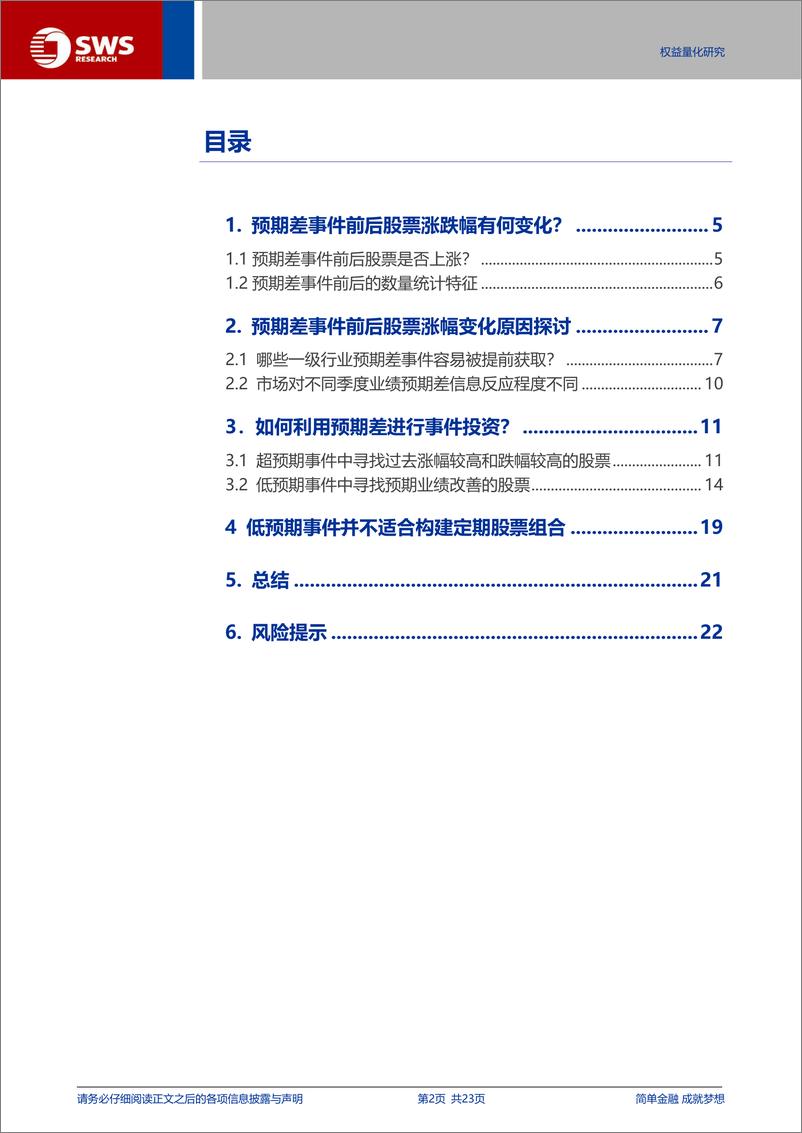 《真实超预期系列之三-预期差策略：超预期和低预期的事件投资机会-240704-申万宏源-23页》 - 第2页预览图