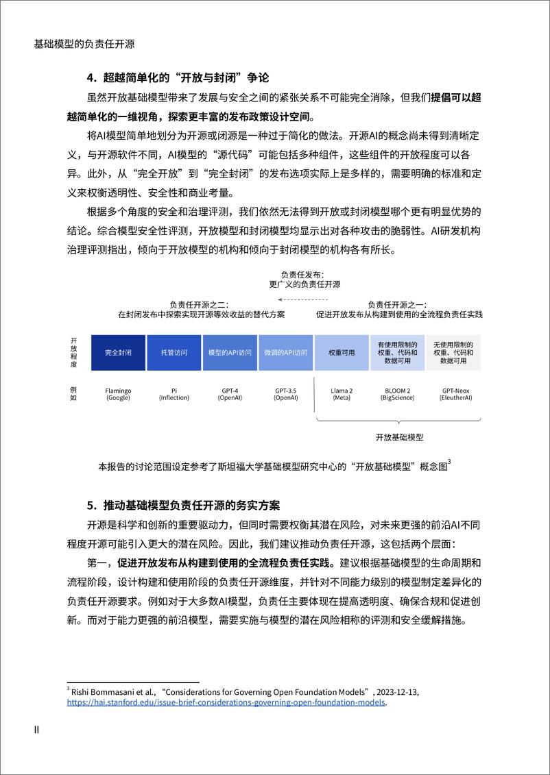 《2024基础模型的负责任开源-超越开源闭源的二元对立：负责任开源的内涵、实践与方案报告-72页》 - 第3页预览图