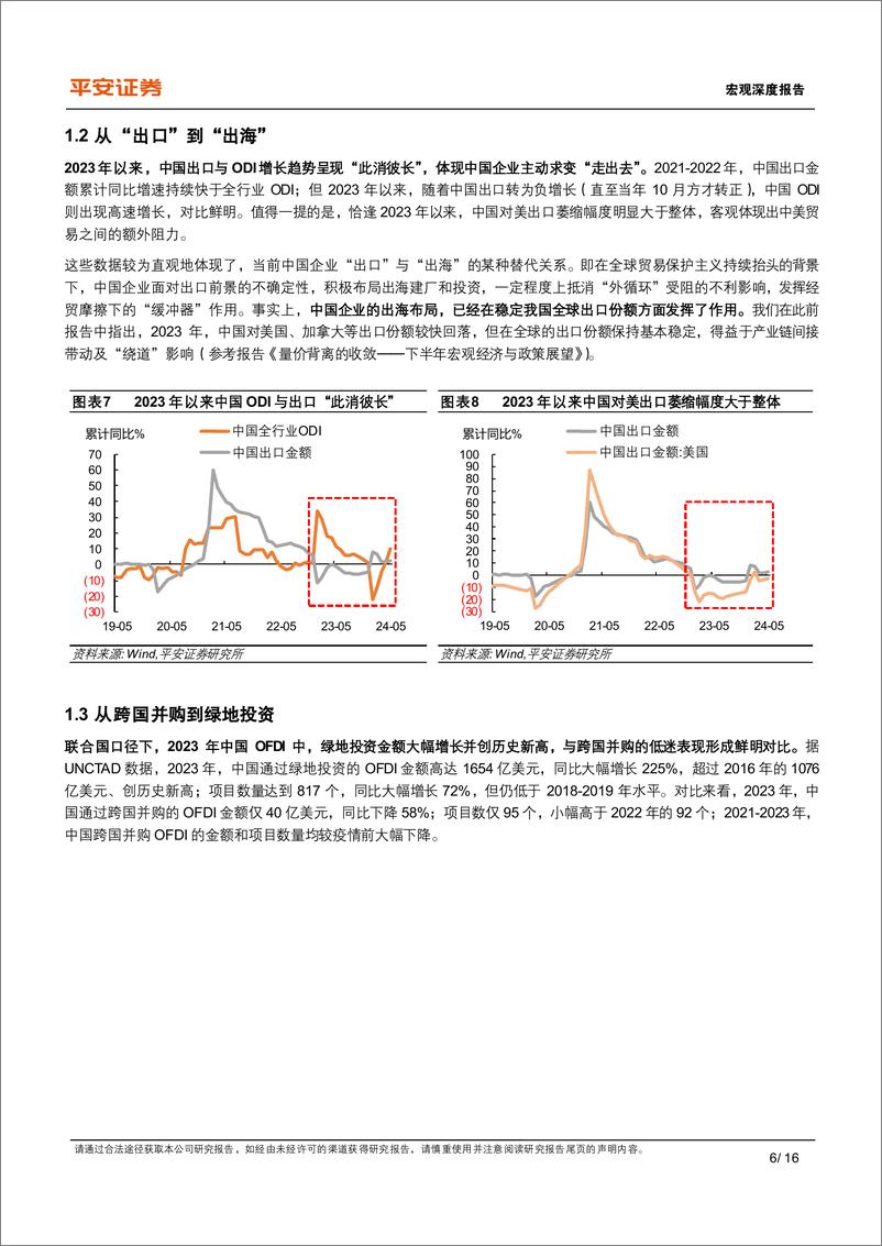 《宏观深度：中国对外直接投资的新特征与新趋向-240725-平安证券-16页》 - 第6页预览图