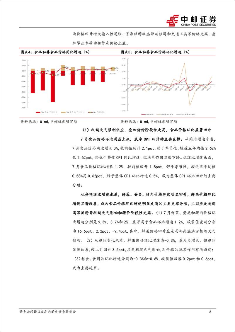 《宏观研究：供应阶段性受限，有效需求不足并未显著改善-240810-中邮证券-36页》 - 第8页预览图