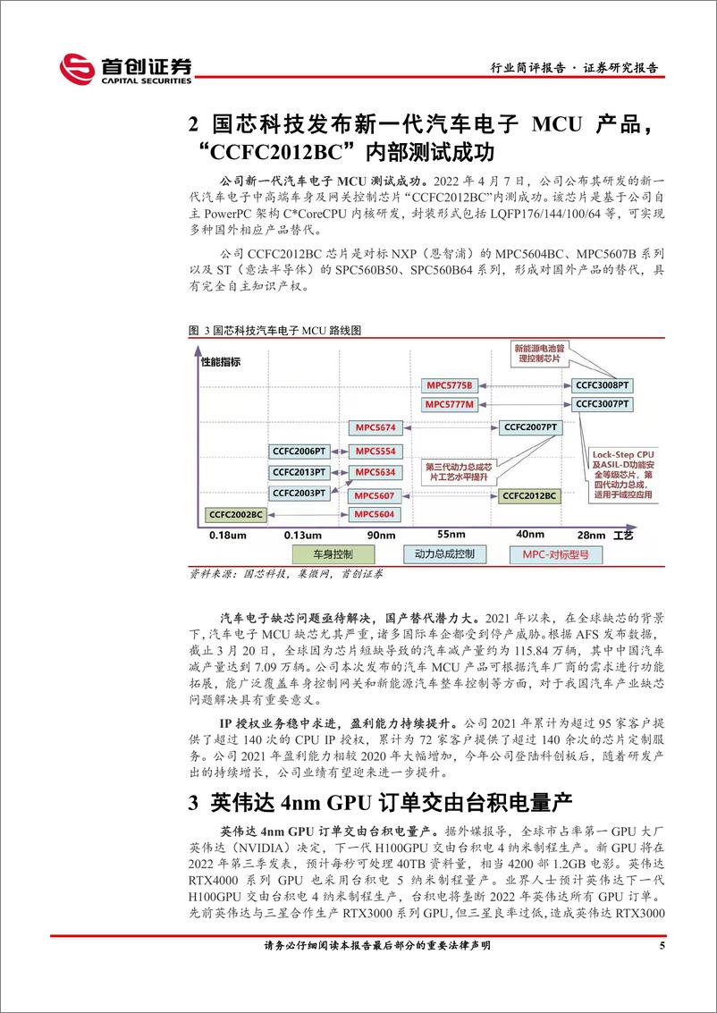 《电子行业简评报告：高性能计算不断取得新进展，国产替代未来可期-20220410-首创证券-15页》 - 第7页预览图