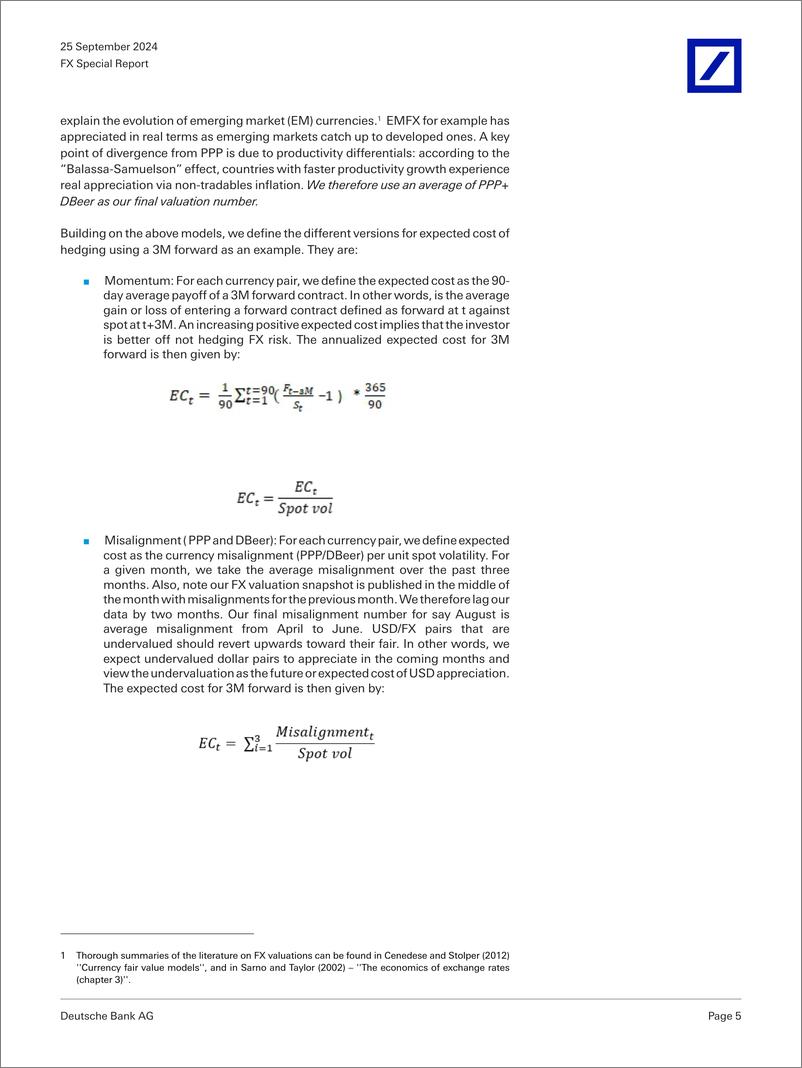 《Deutsche Bank-FX Special Report Unlocking Value with Dynamic FX Hedging-110476280》 - 第5页预览图