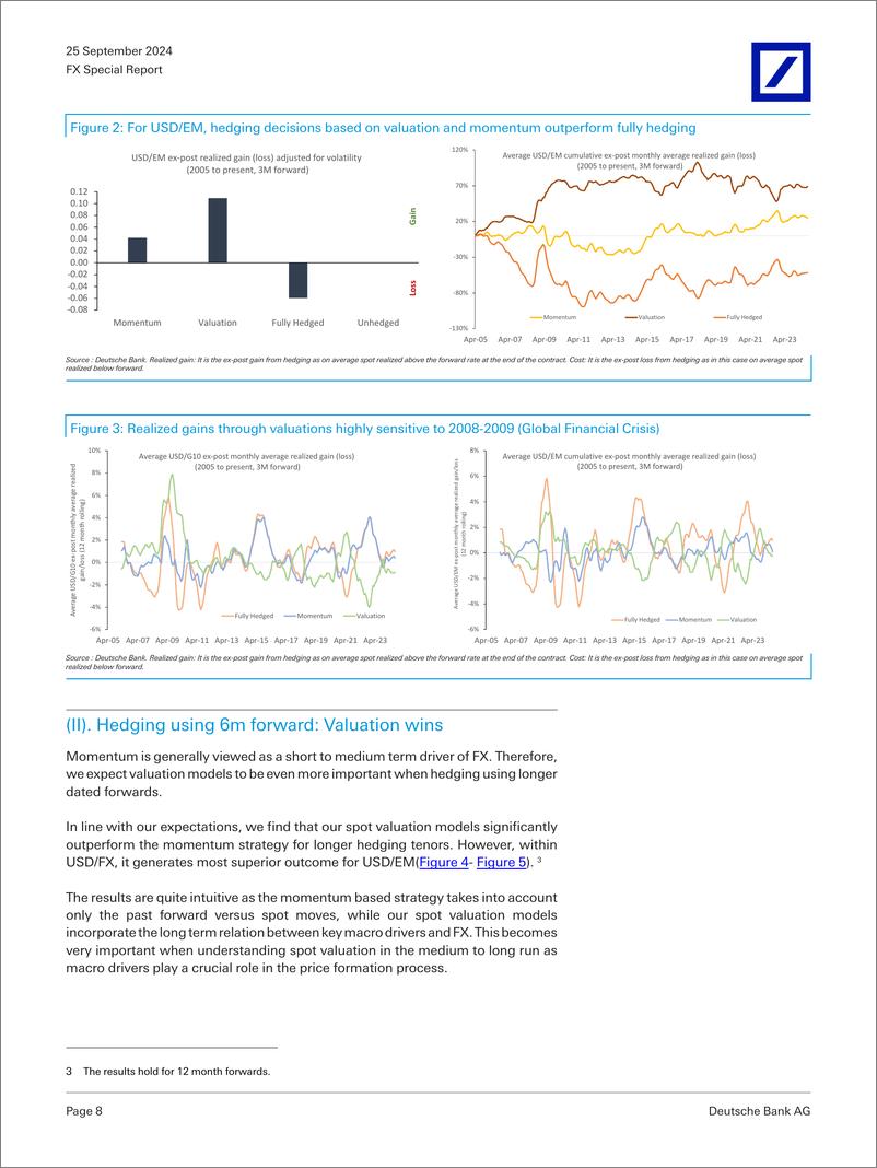 《Deutsche Bank-FX Special Report Unlocking Value with Dynamic FX Hedging-110476280》 - 第8页预览图