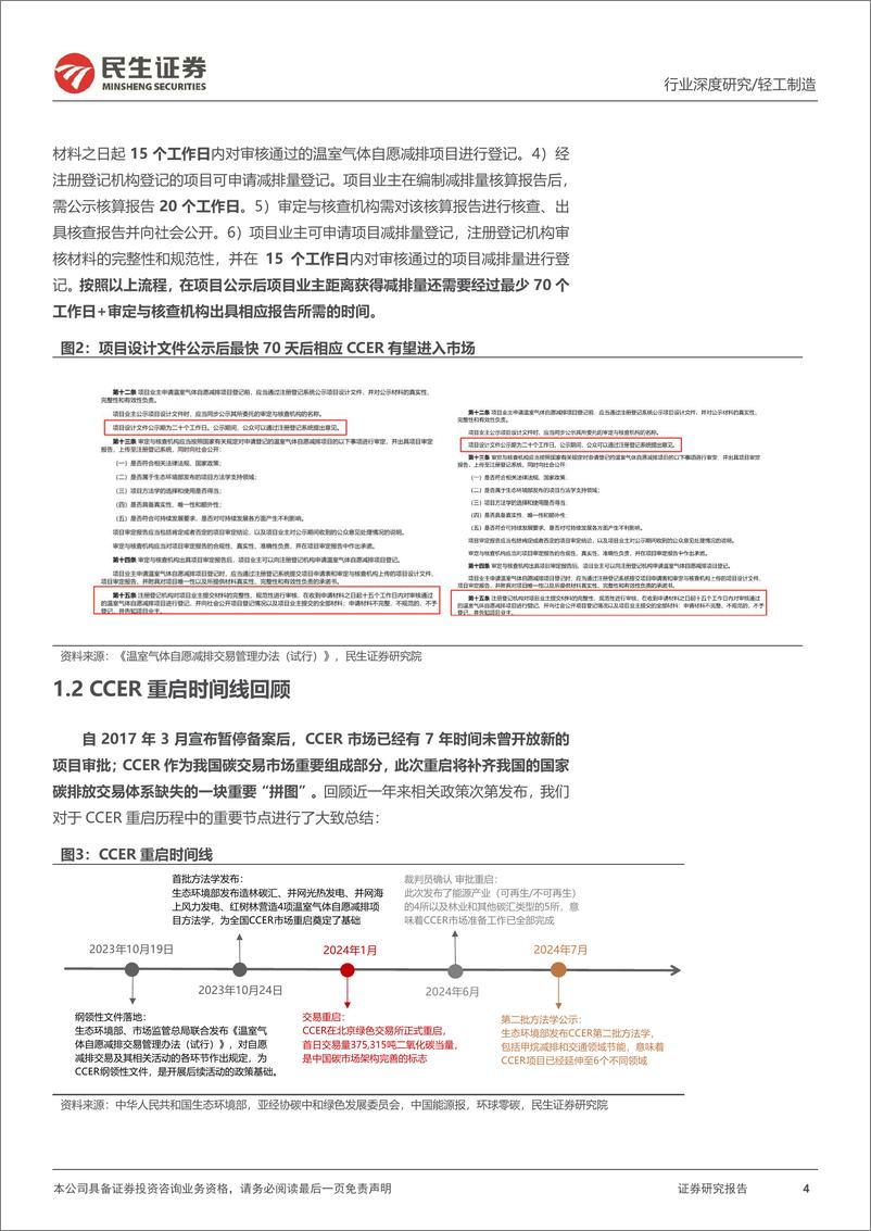 《民生证券-_碳中和_深度报告_第三履约周期渐进_碳市场看点几何_》 - 第4页预览图