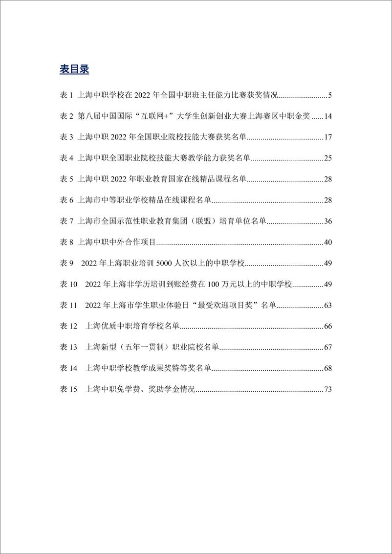 《2023上海中等职业教育质量年度报告》 - 第5页预览图