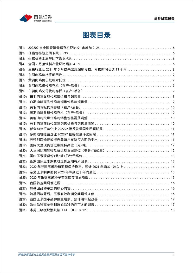 《农林牧渔行业农产品研究跟踪系列报告（43）：本周全国外三元生猪均价跌幅为0.93%，全国仔猪均价跌幅为0.71%》 - 第3页预览图