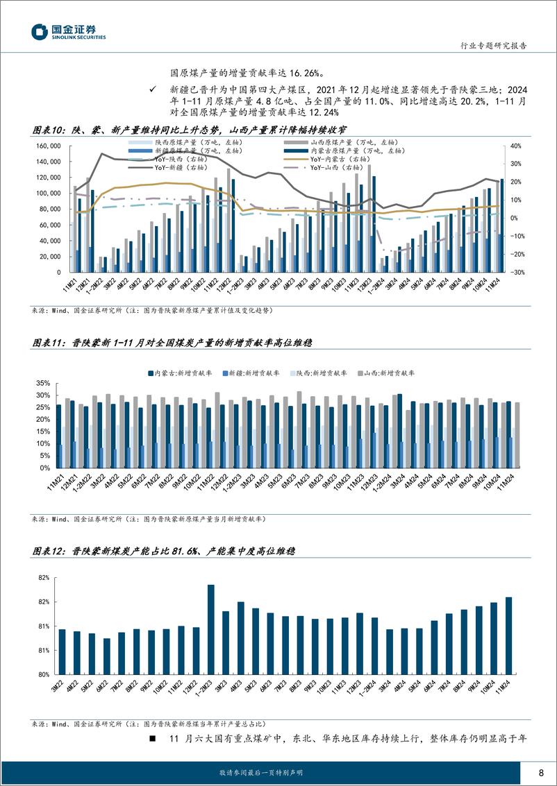 《公用事业及环保产业行业研究：“旺季不旺”再现，今冬煤价走势何去何从？-250111-国金证券-25页》 - 第8页预览图