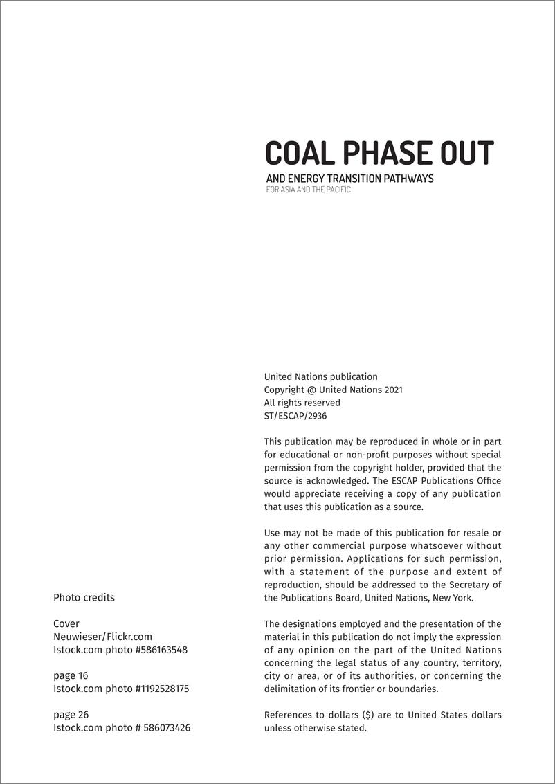 《亚太地区煤炭逐步淘汰与能源转型途径（英文）-ESCAP》 - 第3页预览图