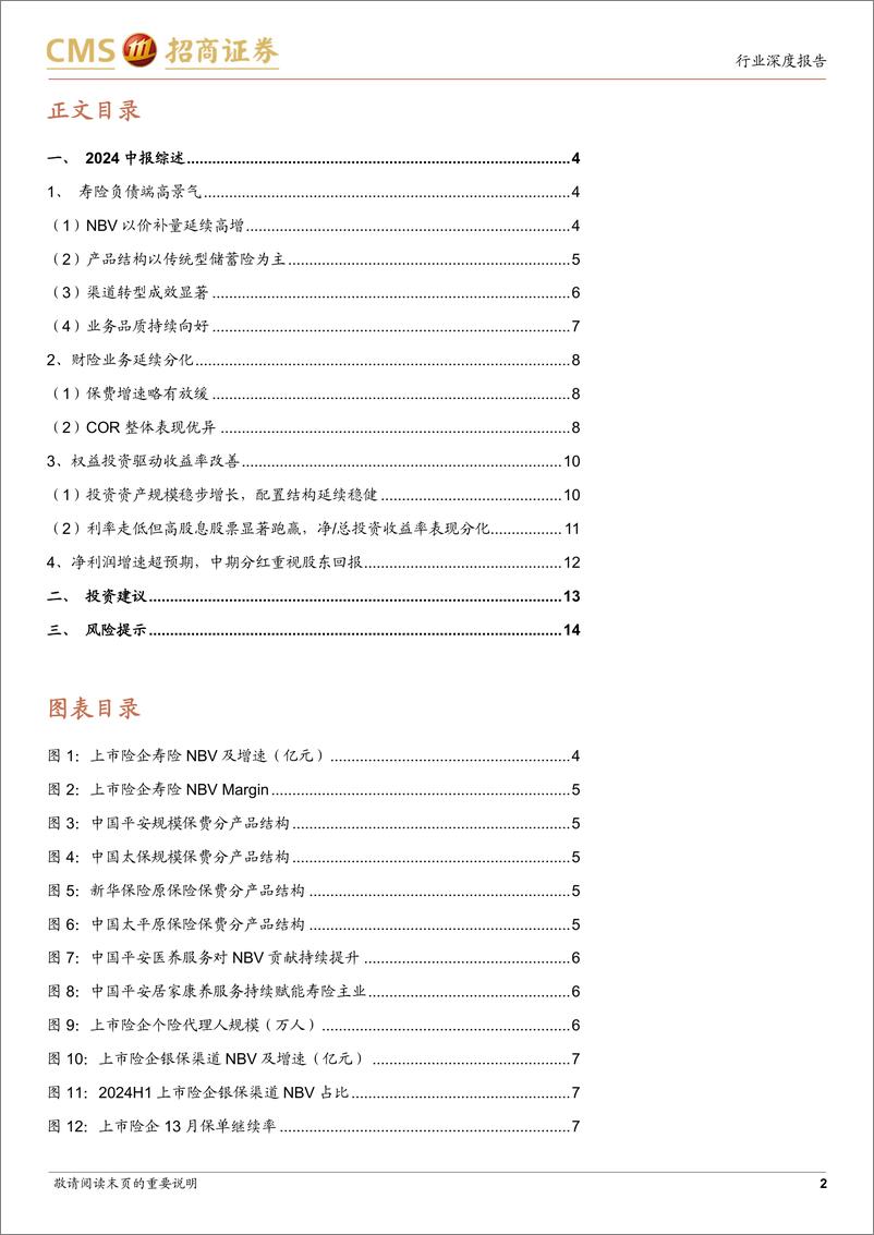 《非银行金融行业上市险企2024中报综述：资负两端均超预期-240919-招商证券-15页》 - 第2页预览图