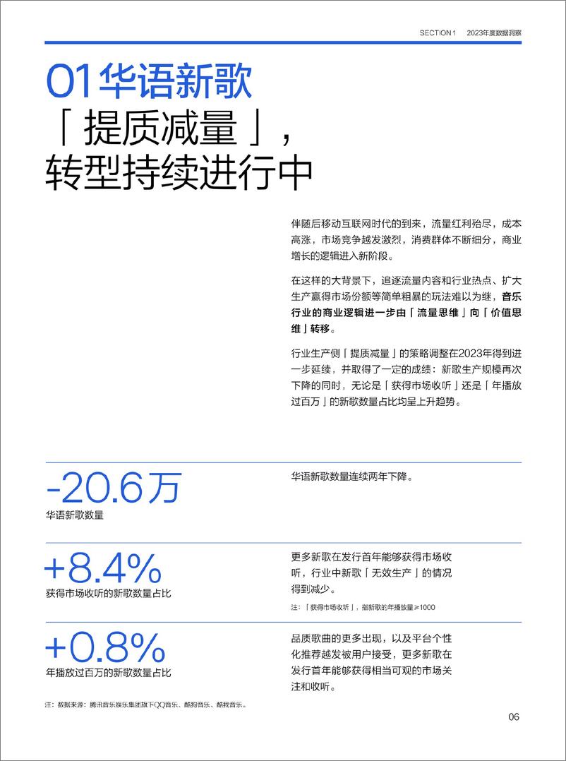 《华语数字音乐年度白皮书》 - 第8页预览图