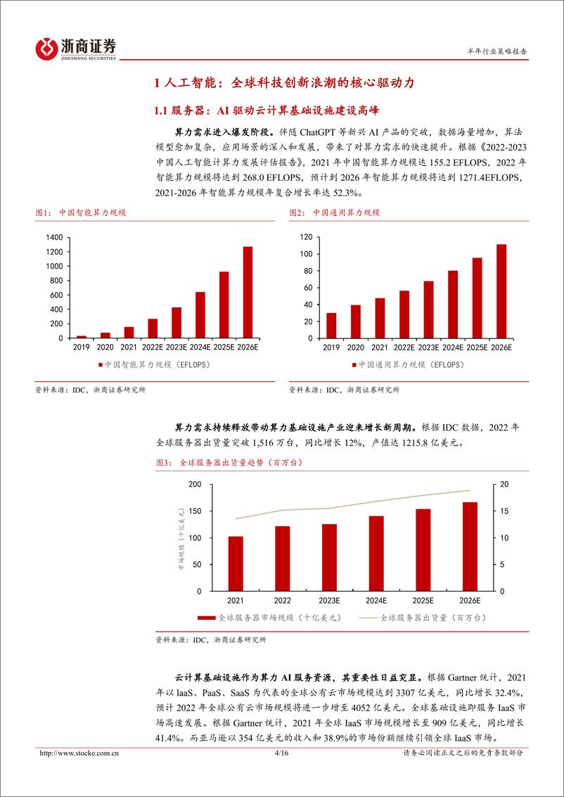 《电子+半导体行业2023中期策略：人工智能由云至端，自主可控先进突破-20230614-浙商证券-16页》 - 第5页预览图