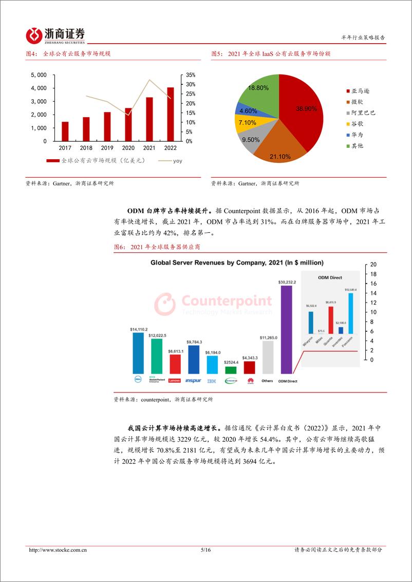 《电子+半导体行业2023中期策略：人工智能由云至端，自主可控先进突破-20230614-浙商证券-16页》 - 第6页预览图