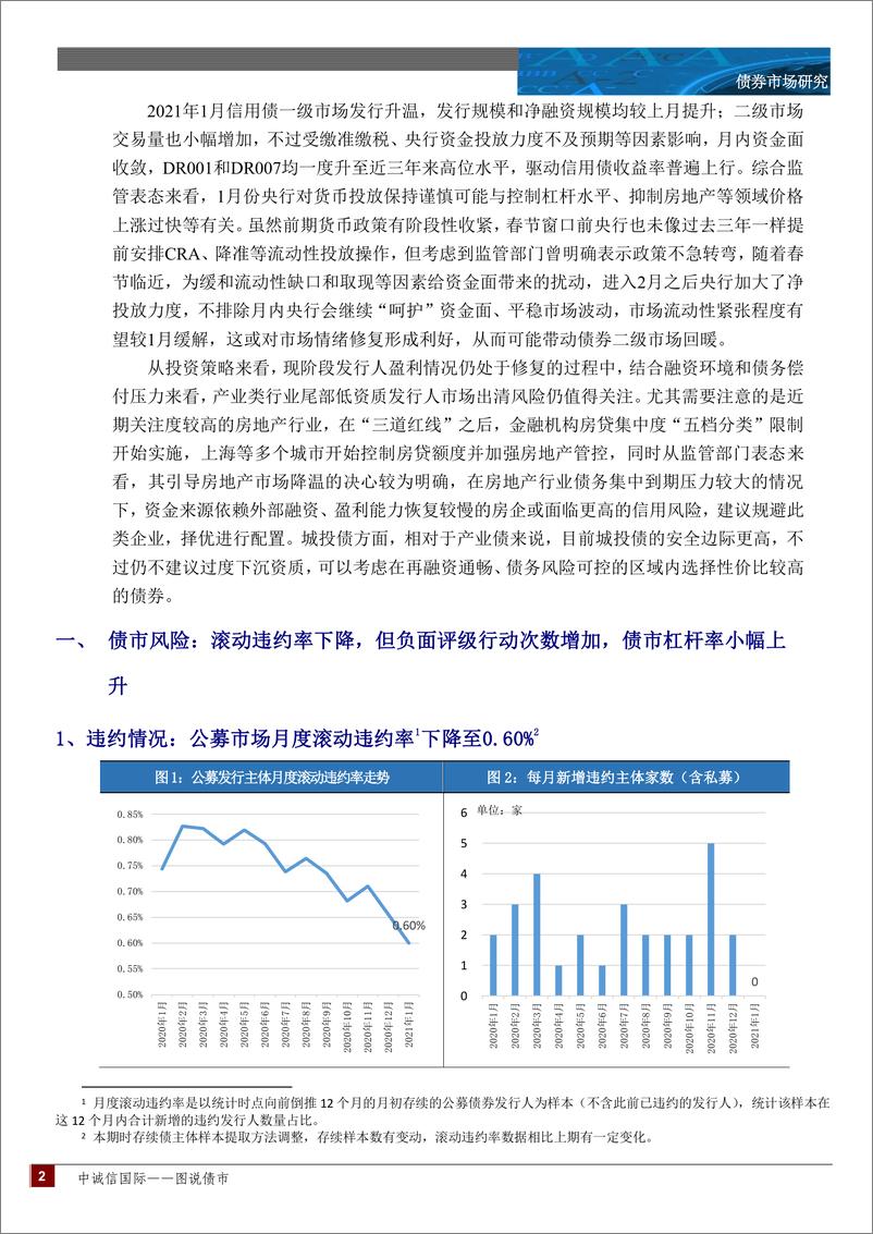 《中诚信国际-图说债市月报—2021年1月-2021.1-15页》 - 第2页预览图