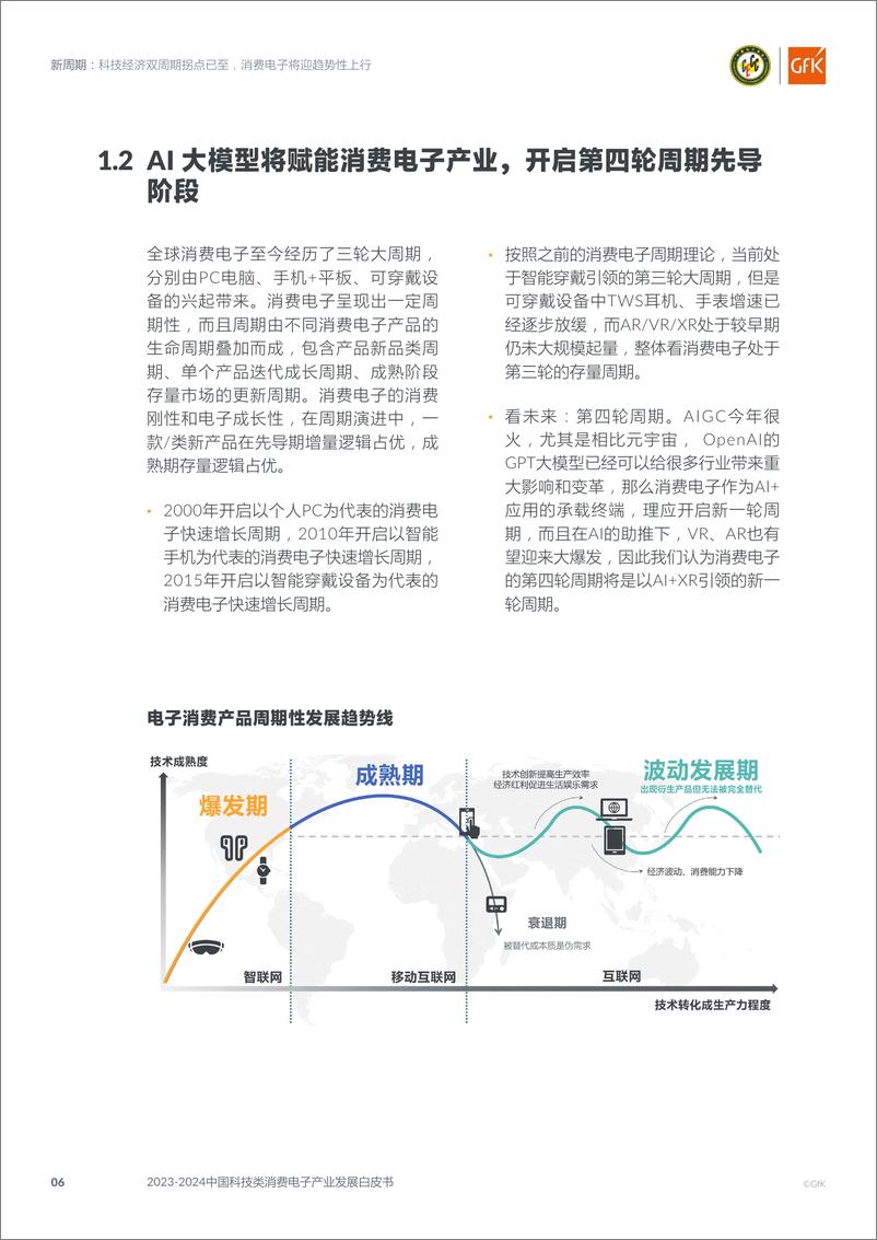 《2023-2024中国科技类消费电子产业发展白皮书》 - 第6页预览图