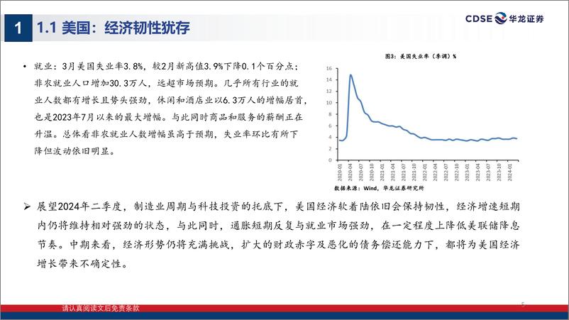 《华龙证券-2024年二季度宏观经济展望：经济底部逐渐明朗，政策仍需细化落实》 - 第5页预览图