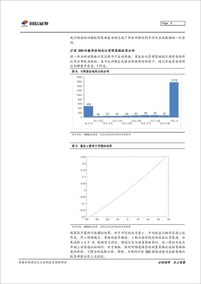 《国信证2018022金融工程专题研究：基于回撤率仓位控制及指数择时》 - 第8页预览图