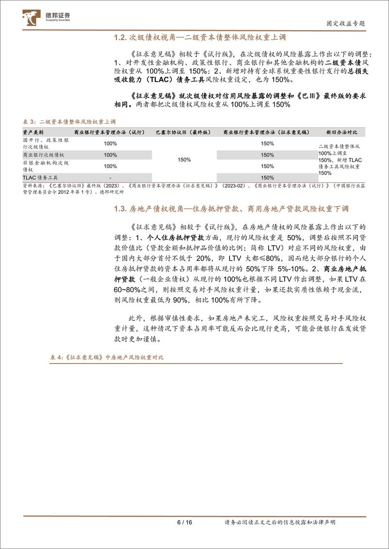 《固定收益专题：资本新规对银行资产配置的影响-20230303-德邦证券-17页》 - 第8页预览图