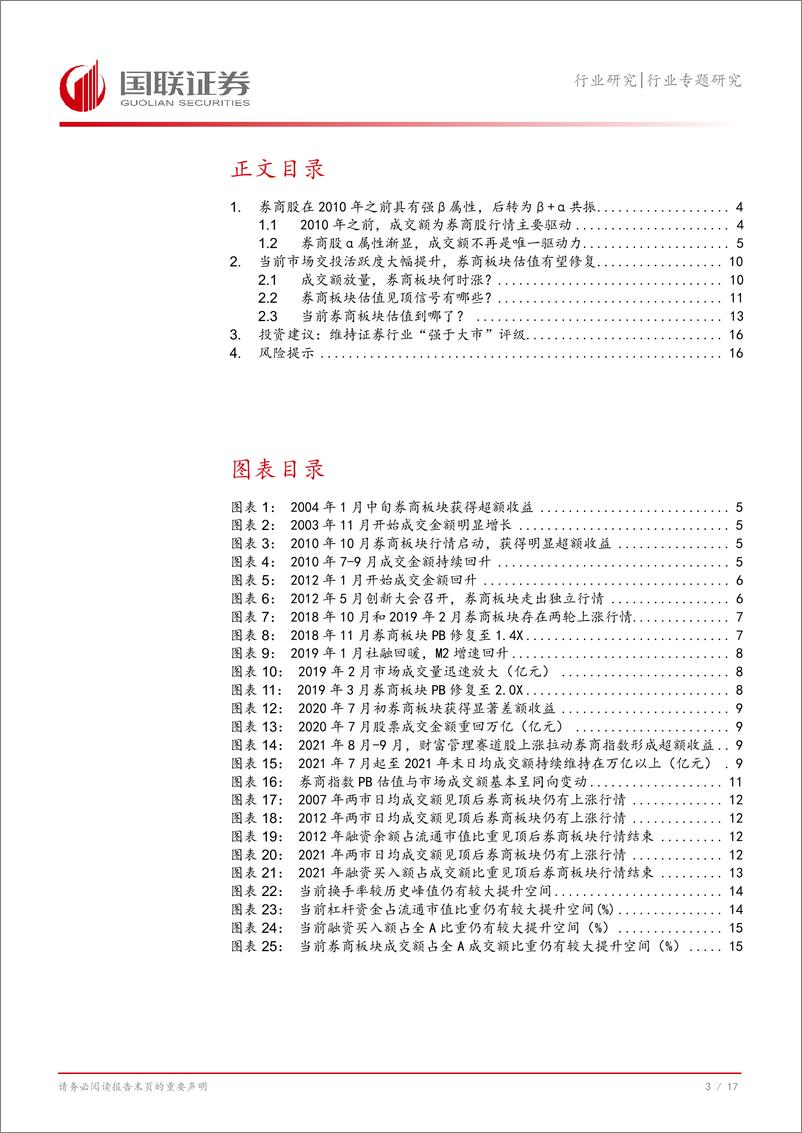 《证券Ⅱ行业专题研究_基于成交额与估值相关性分析-券商板块β属性消失了吗_》 - 第4页预览图