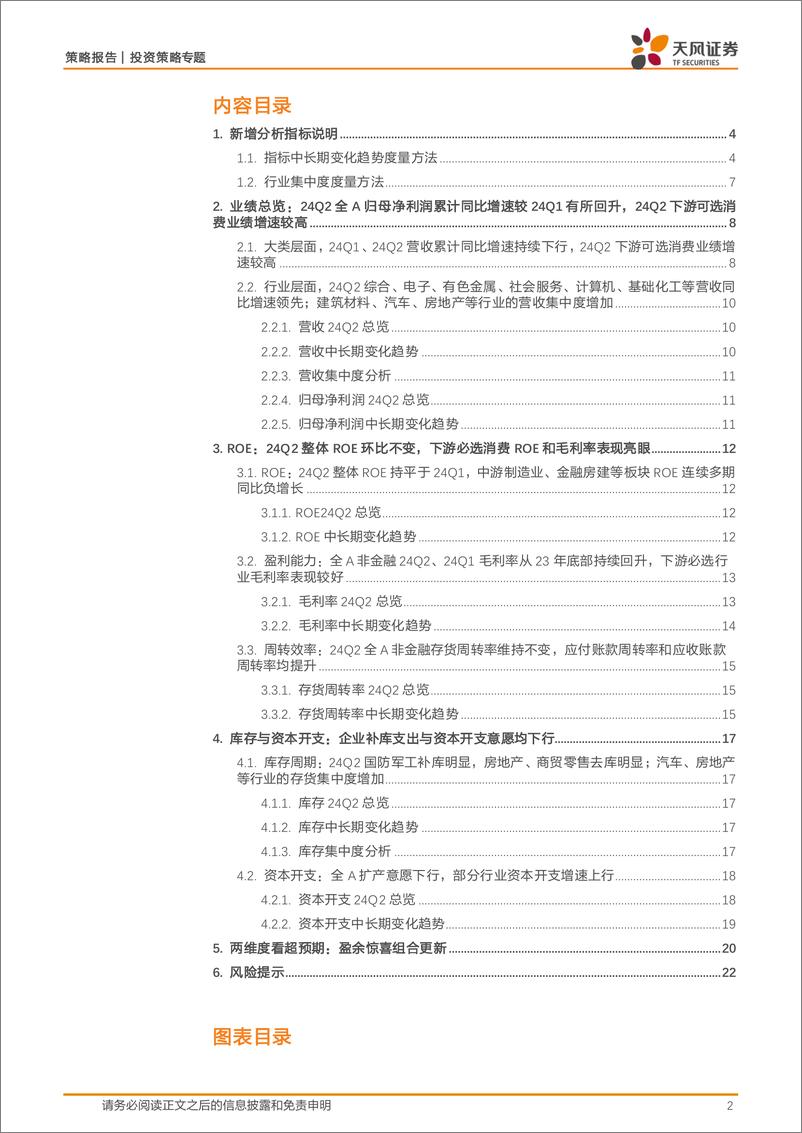 《深挖财报之2024年中报分析：新视角，哪些细分领域值得关注？-240903-天风证券-23页》 - 第2页预览图