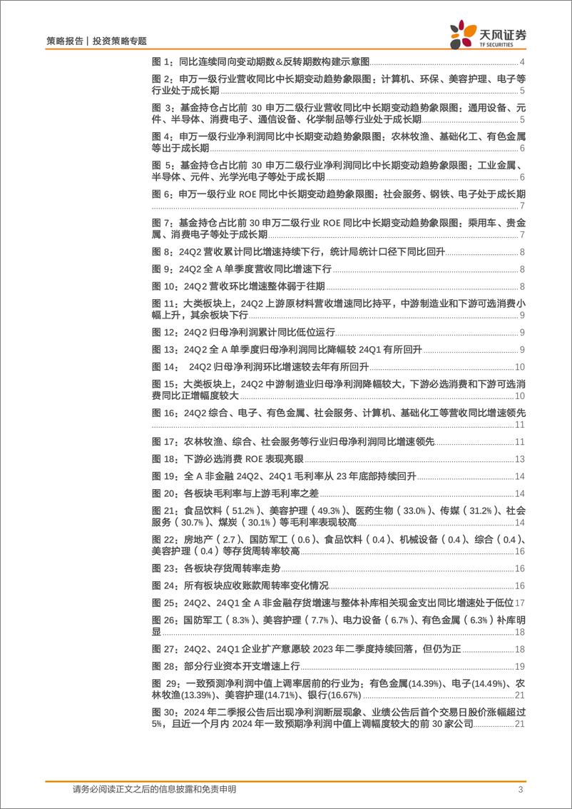 《深挖财报之2024年中报分析：新视角，哪些细分领域值得关注？-240903-天风证券-23页》 - 第3页预览图