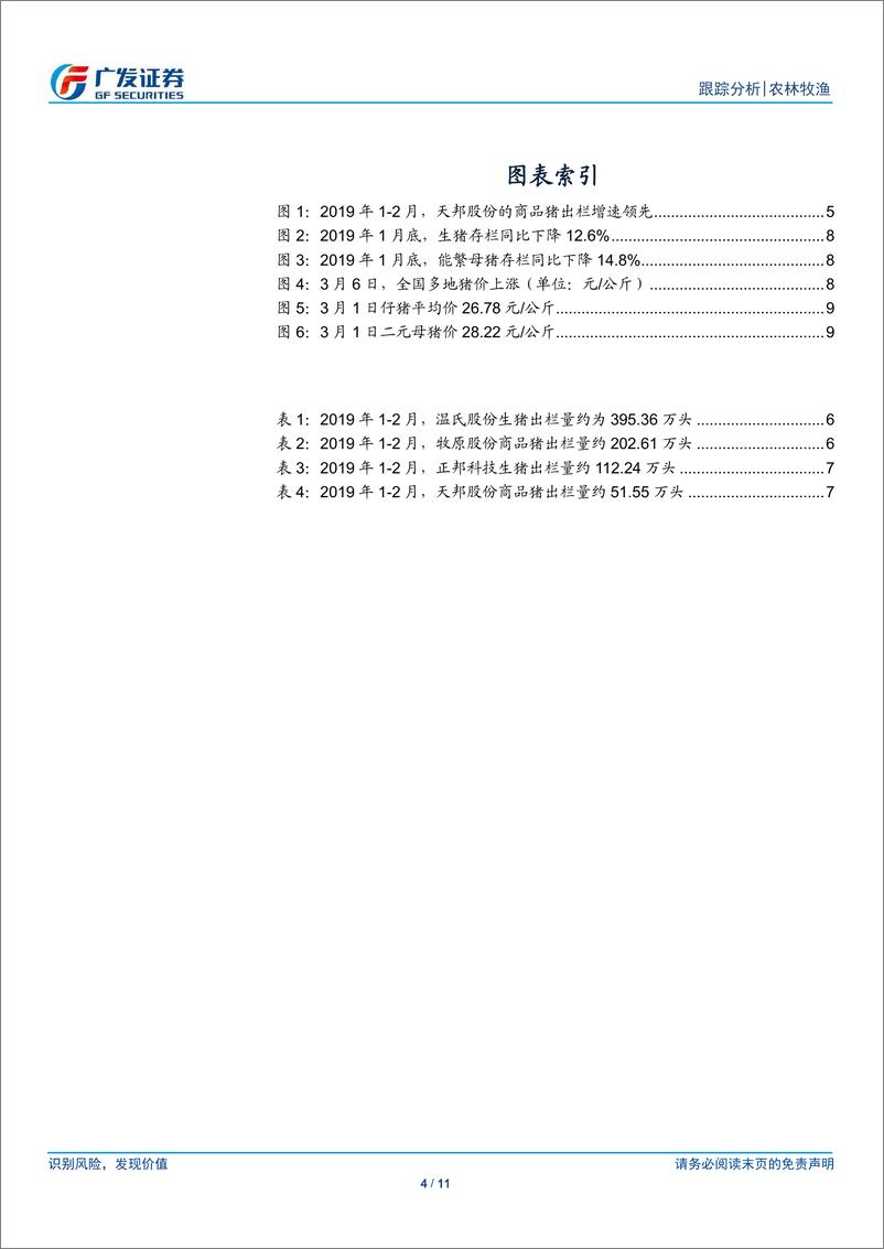 《农林牧渔行业跟踪分析：疫情影响显现，出栏增长符合预期-20190307-广发证券-11页》 - 第5页预览图