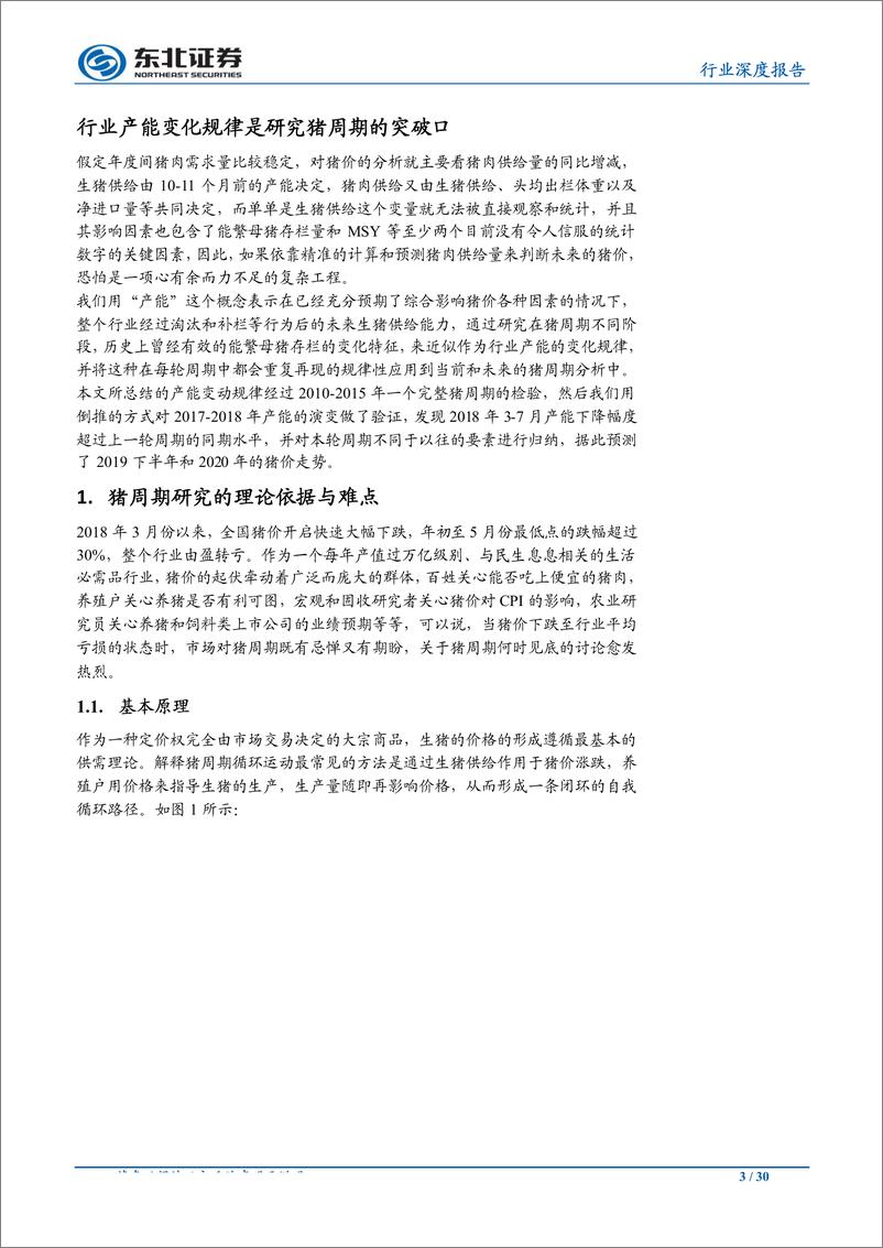 《农林牧渔行业深度：产能变化规律性与本轮猪周期的独特之处-20190623-东北证券-30页》 - 第4页预览图