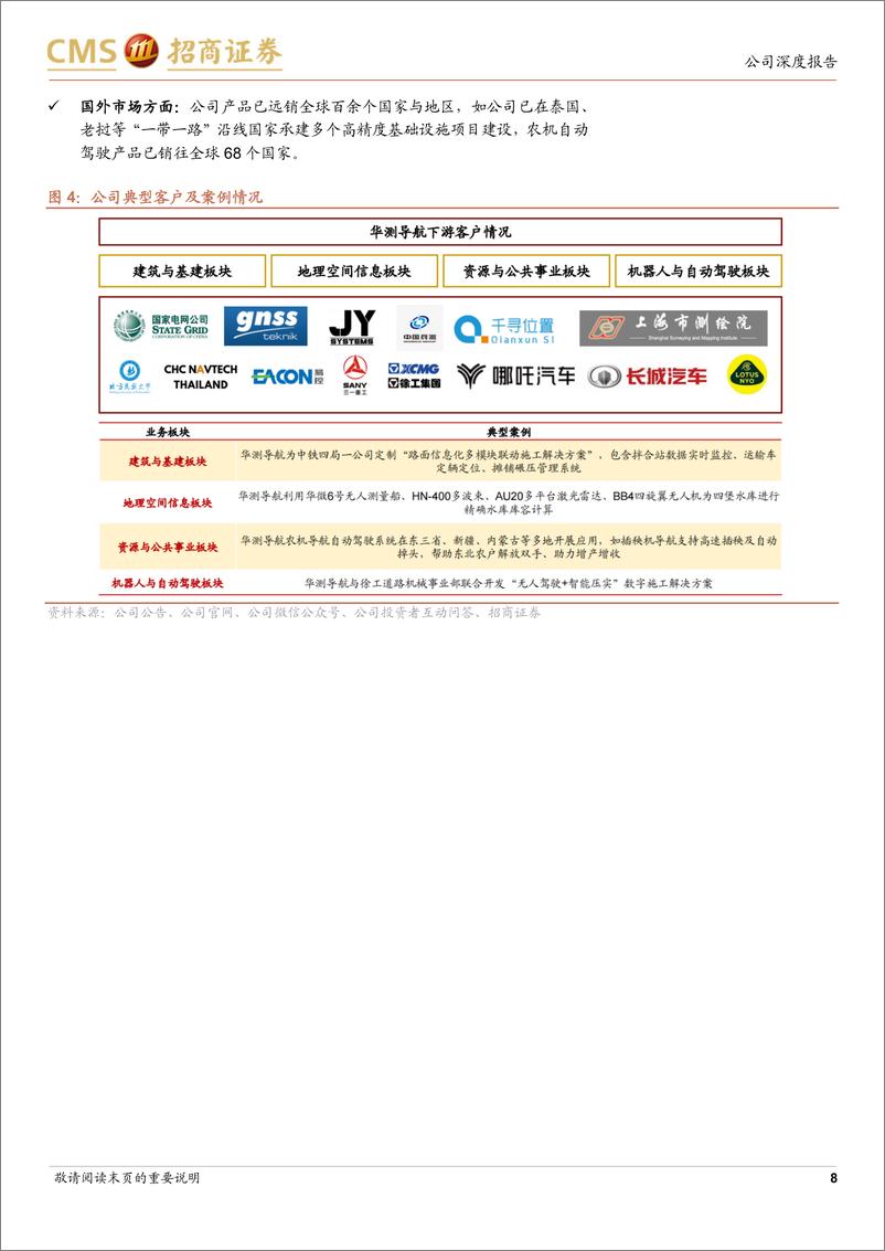 《华测导航(300627)高精度导航领先服务商，全球布局加速拓展-240807-招商证券-36页》 - 第8页预览图