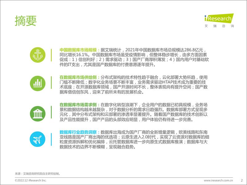 《艾瑞咨询：2022年中国数据库研究报告》 - 第2页预览图