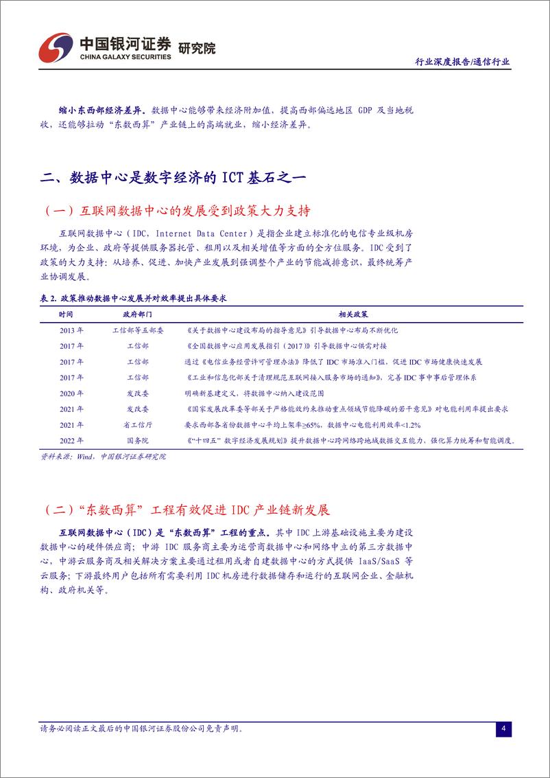 《通信行业：“东数西算”持续推进，光网络景气上行-20220331-银河证券-23页》 - 第6页预览图