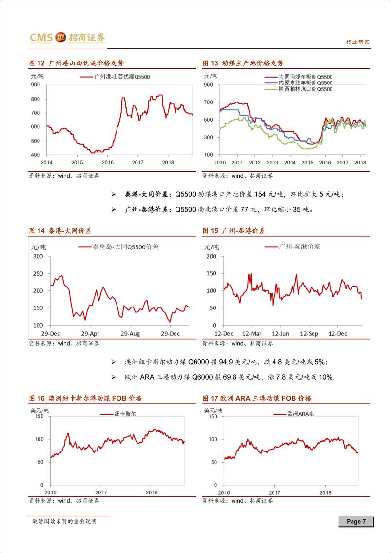 《煤炭行业2019年3月报：连续矿难引发强力安监，煤炭价格强势上涨-20190228-招商证券-21页》 - 第8页预览图