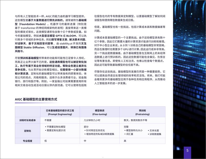 《亚马逊云科技：2023AIGC加速企业创新实践指南》 - 第5页预览图