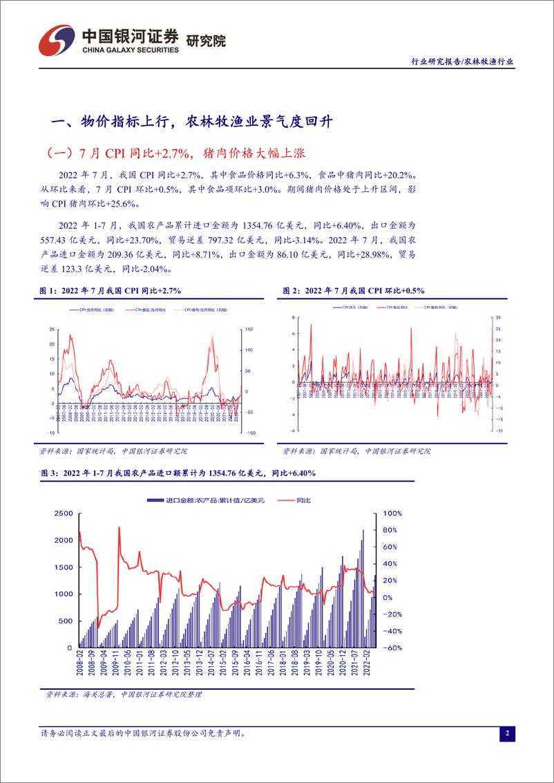 《农林牧渔行业8月行业动态报告：把握生猪、黄鸡上行周期中的投资机会-20220829-银河证券-20页》 - 第4页预览图