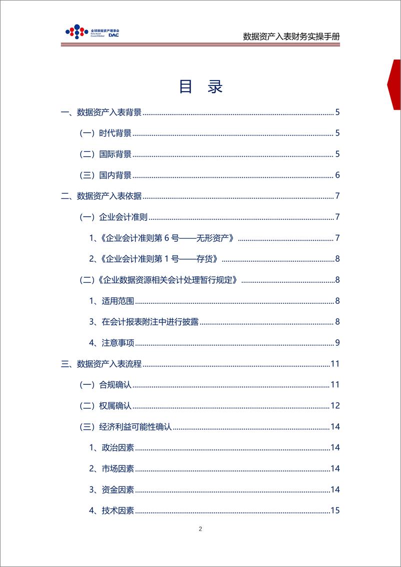 《数据资产入表财务实操手册-全球数据资产理事会》 - 第2页预览图